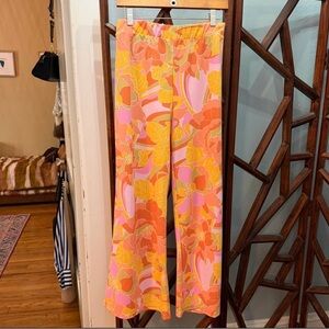 M082 // EVOLUTIONARY Retro poly pants // SO GROOVY!!! // L